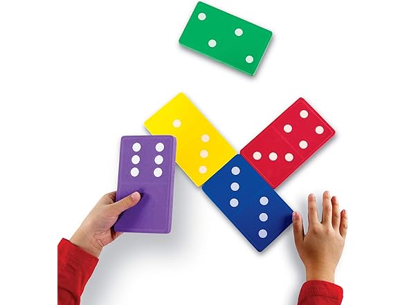 Learning Resources Jumbo Foam Dominoes