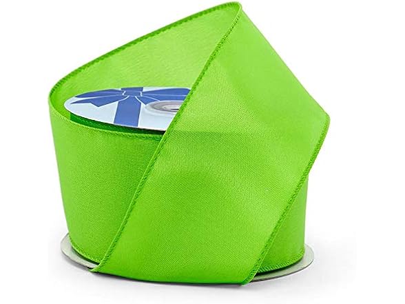 2 1/2" X 25 Yards Lime Cast-Over Wired