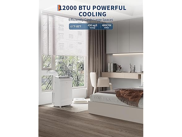 GarveeTech 12,000 BTU Portable Air Conditioner