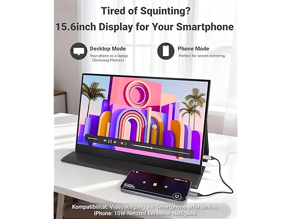 Ingnok Portable Monitor