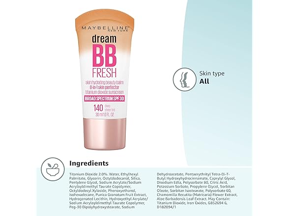 Maybelline Hydrating BB Cream 3 Pack