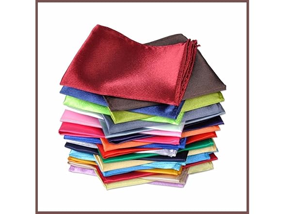 Boolavard Satine Solid Handkerchief