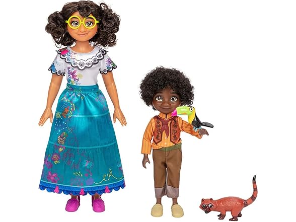 Disney Encanto Mirabel and Antonio Dolls