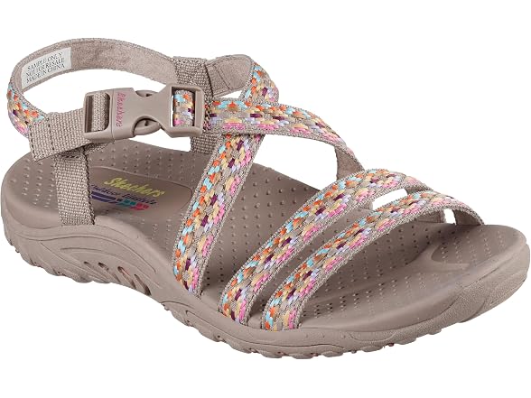 Skechers Women's Reggae Dream Weaver Outdoor Sandal, 7