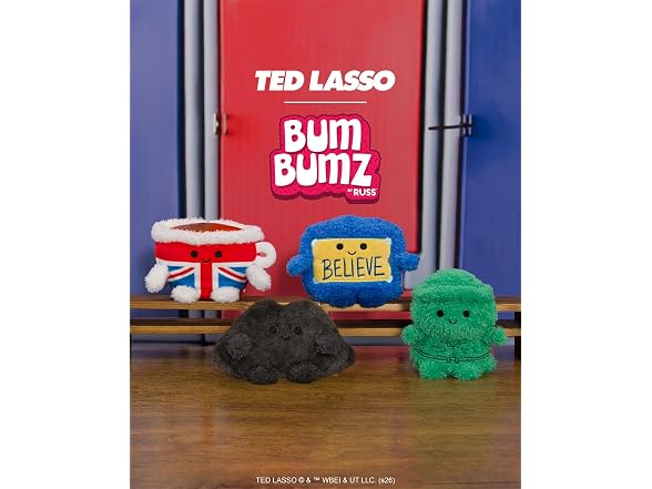 BumBumz 4.5-inch Ted Lasso 4-Pack