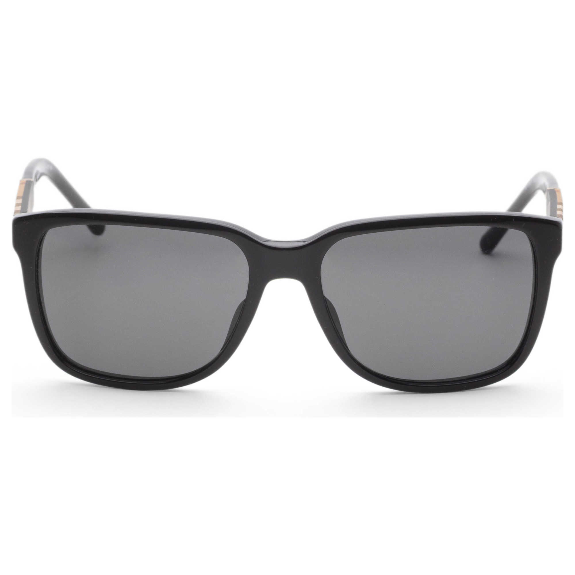 Burberry Men's 58mm Black Sunglasses - Gallery 6