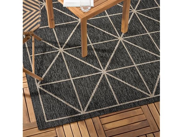 Tommy Bahama Rug 7'10x10'2 Black/Beige