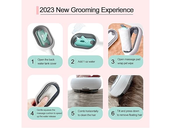 4 in 1 Universal Cat Hair Brush