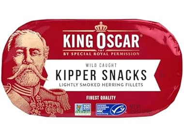 $1.99, Was $3.37, 40% Off! King Oscar Kipper Snacks 3.54oz dealfomo