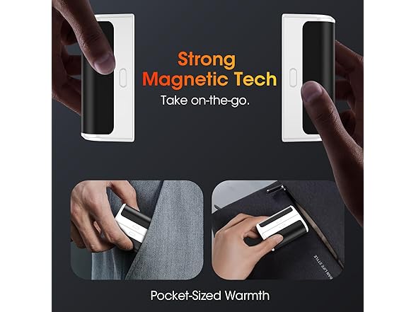 OLV Magnetic Hand Warmers Rechargeable