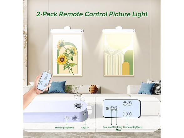 yimaxps  2-Pack 16inch Picture Light 