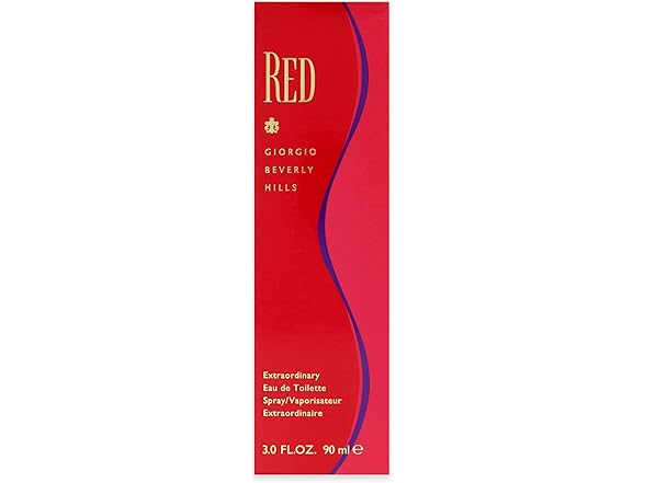 Giorgio Beverly Hills Red EDT 3.0oz W