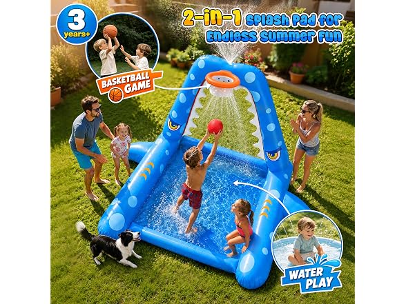 JOSEN W1665 Sprinkler for Kids Outdoor Play