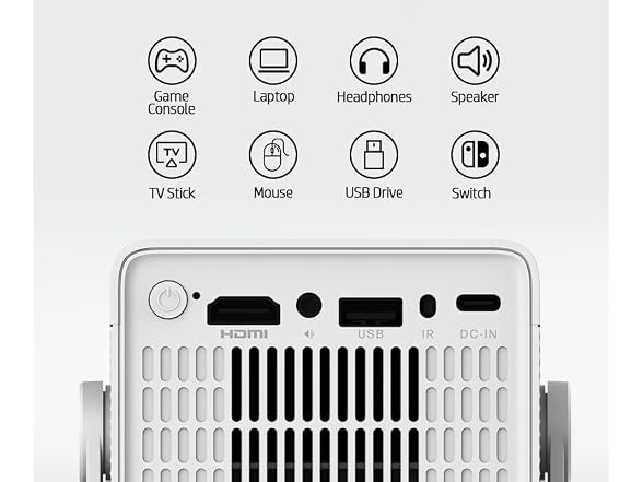 HP MC400 Portable HD Projector, WiFi , Bluetooth,