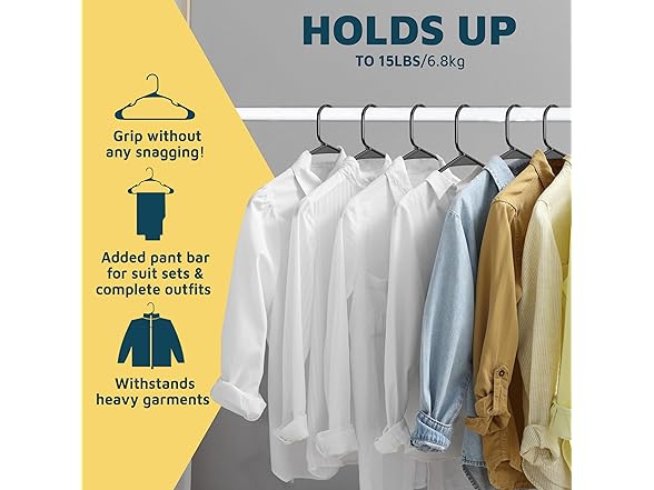 Lifemaster Plastic Clothes Hanger Set - 80 Pieces 