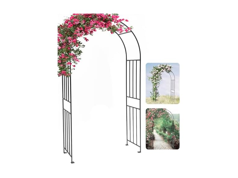 IDZO Aesthetic 86" Garden Archway Arbor