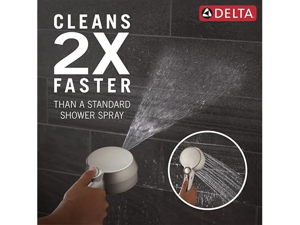Delta 5-Setting In2ition 2-in-1 Dual Shower Head