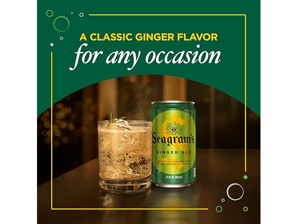 Seagrams Ginger Ale Soda Soft Drinks
