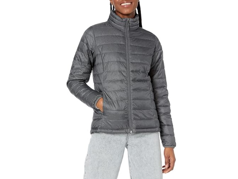 Amazon Essentials Womens Water Resistant Packable Puffer Jacket