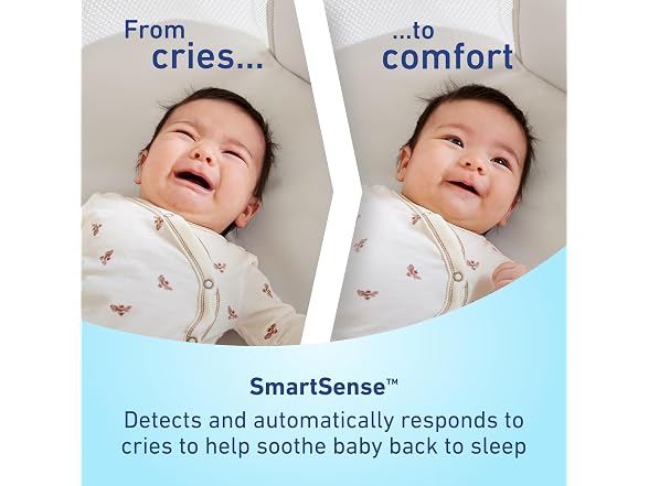 Graco SmartSense Soothing Baby Bassinet