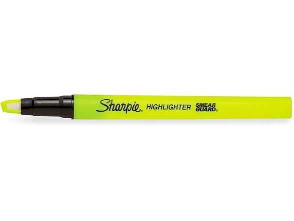 Sharpie Clear View Highlighter with See