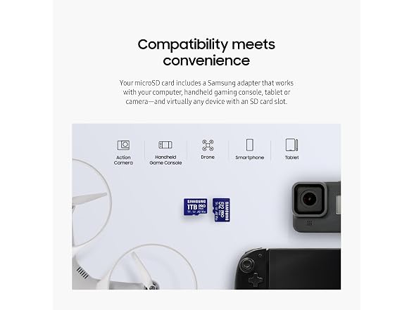 Samsung PRO Plus 1TB microSDXC Memory Card (BULK PACKAGING)
