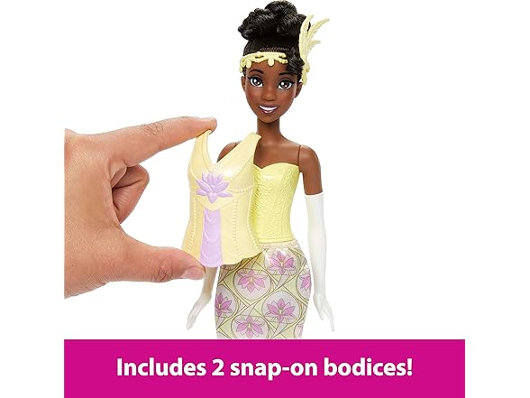 Mattel Disney Princess Toys, Tiana Fashion Doll