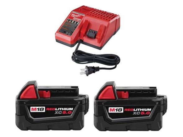 Milwaukee 48-59-1852B M18 18-Volt Lithium-Ion XC Starter Kit