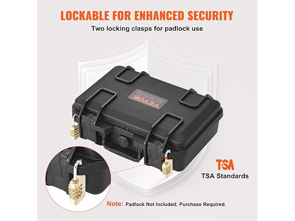 Hard Pistol Cases with Pre-cut PU Foam