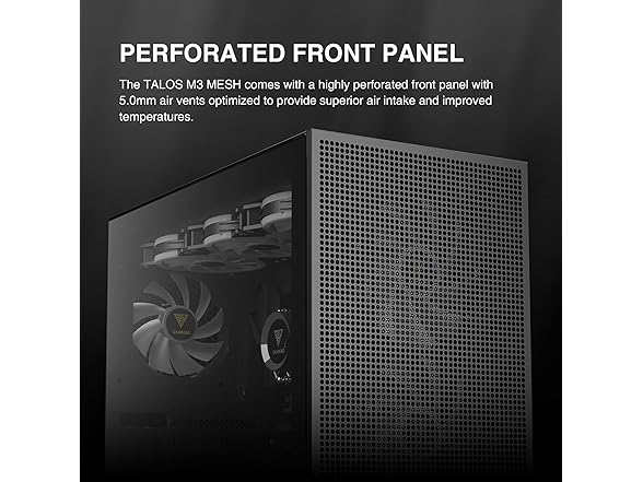 Gamdias E-ATX Mid Tower PC Case