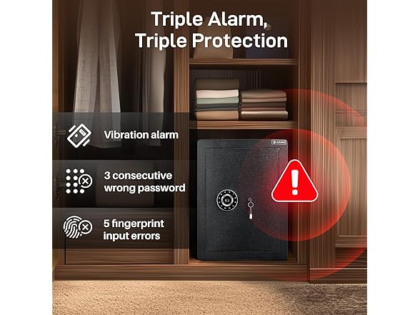 ADIMO BGX-M/D-60(L) ADIMO Biometric Safe Box 2.1 C