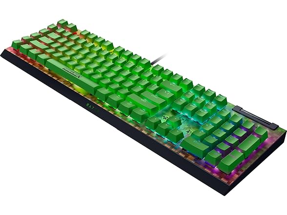Razer BlackWidow Gaming Keyboard - Minecraft Edition