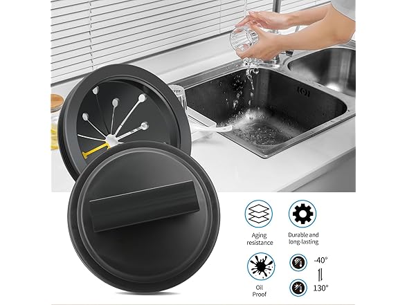 Dincerpen Garbage Disposal Splash Guard