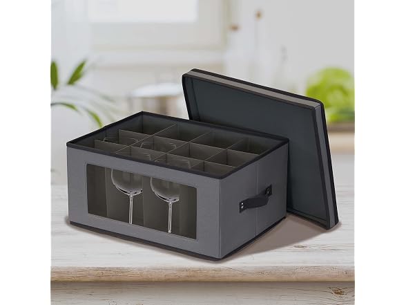 Household Essentials Wine Glass Storage