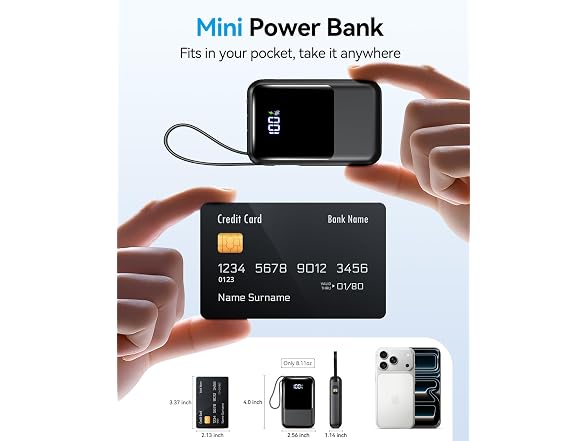Tikeyo Portable Charger Power Bank