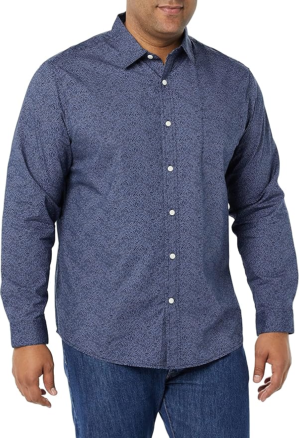 AE Mens LS RegularFit Stretch Poplin - Gallery 20
