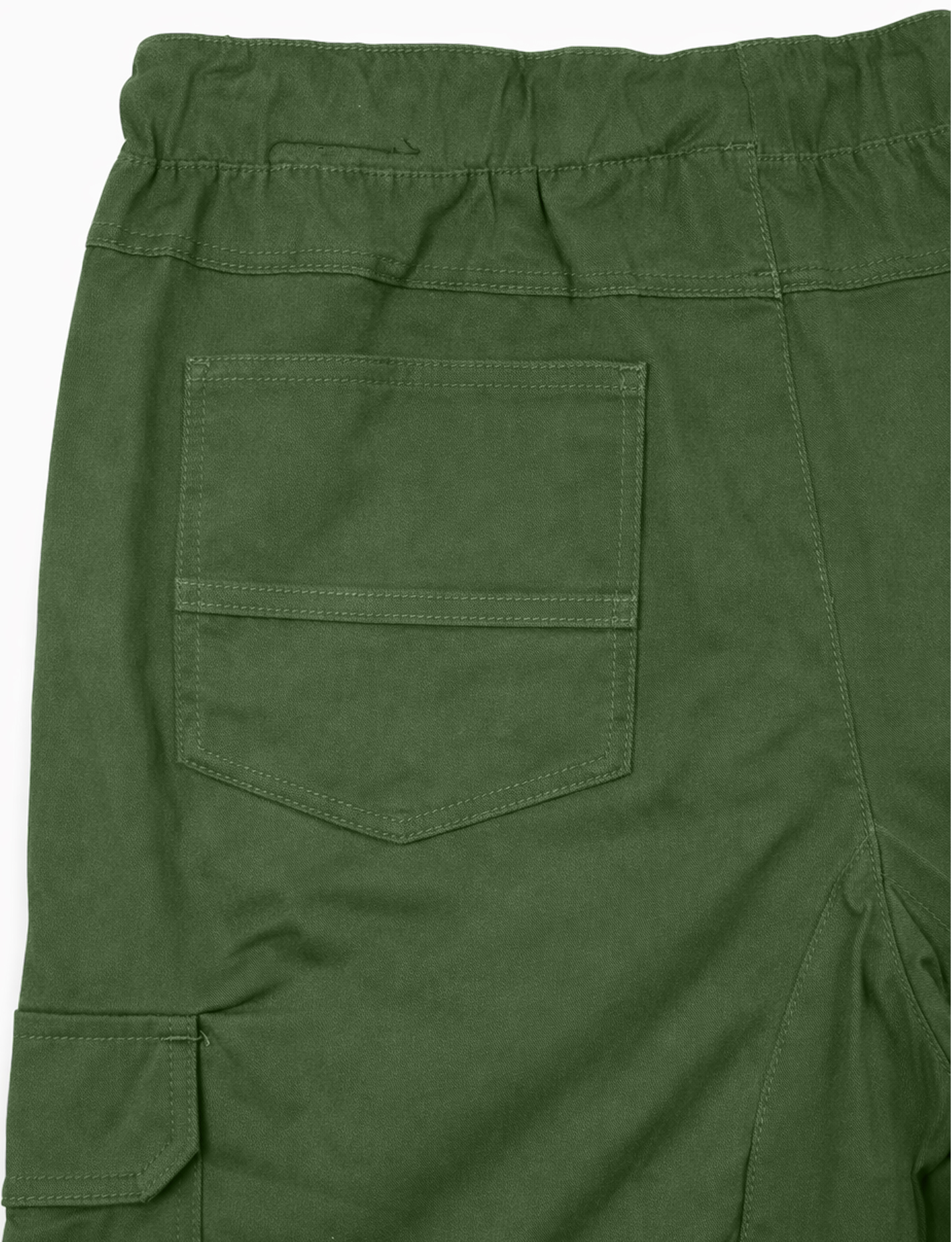 3Pk Mens Cotton Stretch Cargo Jogger - Gallery 20