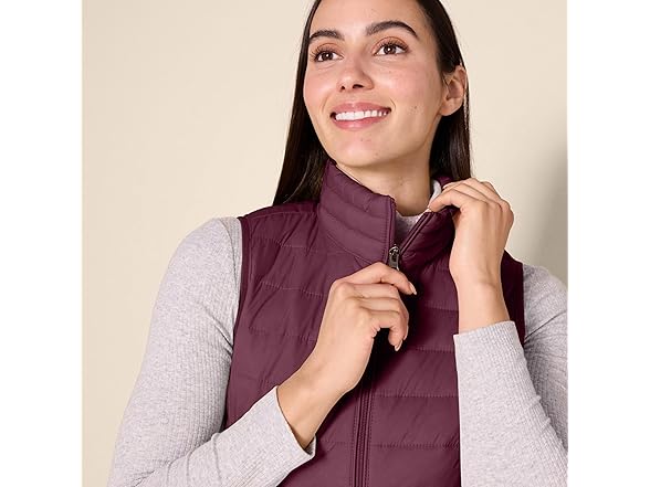 Amazon Essentials Womens Water Resistant Puffer Vest