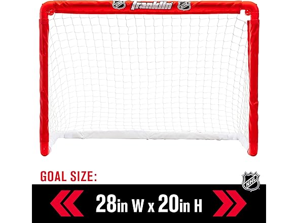 Franklin Sports NHL Mini Hockey Goal Set