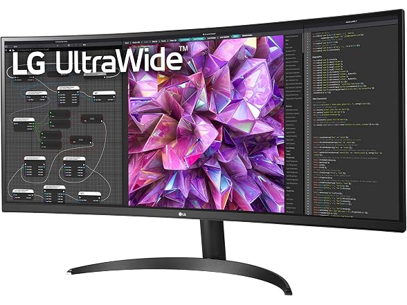 LG 34BQ60QC-B 21:9 Curved UltraWide QHD IPS Monitor