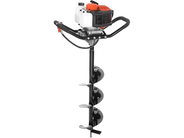 Post Hole Digger, 43cc 1250W Auger Post Hole