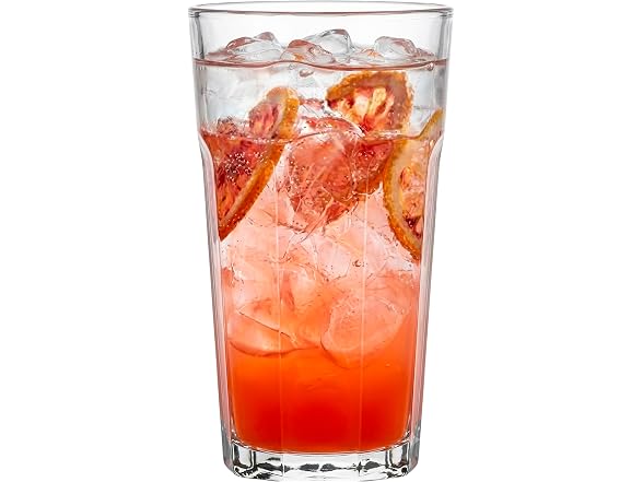 Mikasa Mable Glass Tumbler Set of 6 