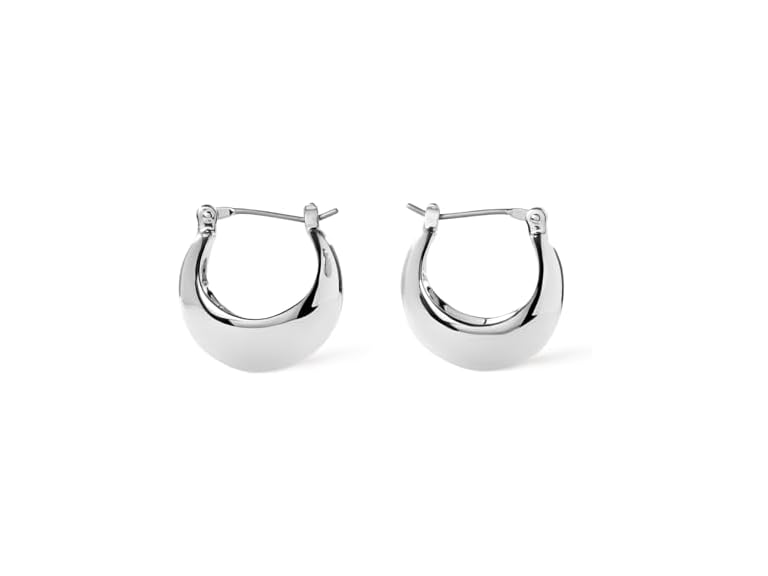 Ana Luisa Jewelry Hoop Earrings for Women - Trendy 14K Gold Plated and Silver Rhodium Plated Hoops - Chunky, Thin, Dome, Drop and Safety Pin Assorted Styles - Hypoallergenic, Tarnish-Free