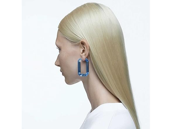 SWAROVSKI Lucent hoop earrings