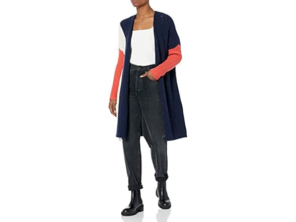 Victor Blue Colorblock RTR Cardigan (XS)