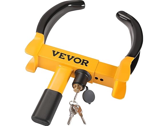 VEVOR 2 Packs Universal Wheel Clamp Lock