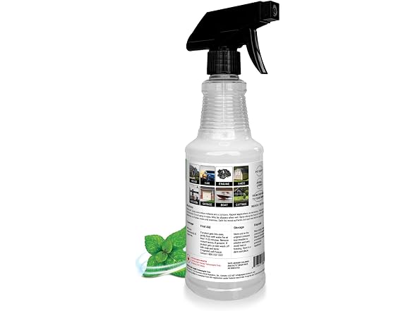 Powermint 16 Oz Peppermint Oil Rodent Repellent Spray 2-Pack