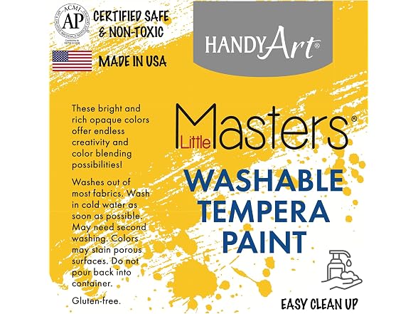 Handy Art Little Masters Tempera Black