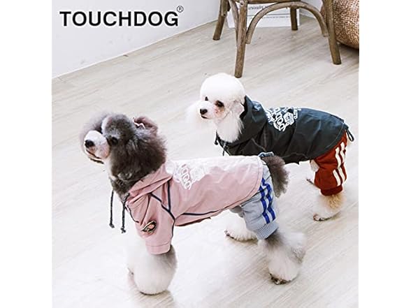 Pet Life Cloudburst Reverse Dog Raincoat