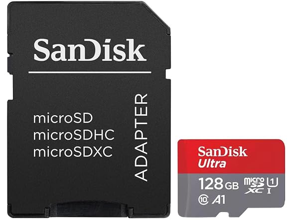 SanDisk Ultra 128GB microSDXC UHS-I Card